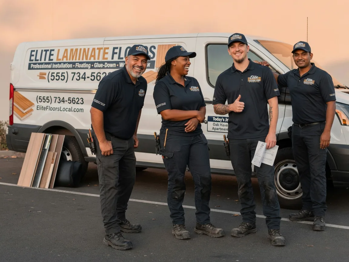 Laminate flooring installation company in Eola, IL